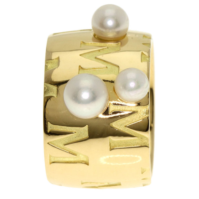 ミキモトパールK18ゴールドリング MIKIMOTO ミキモト ベビーパール リング・指輪 K18イエロー