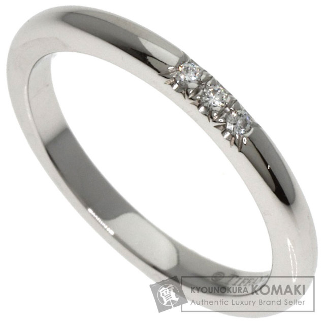 Tiffany & Co. プラチナリング ダイヤモンド付き TIFFANY&Co. ティファニー センチメンタル ハート ダイヤモンド