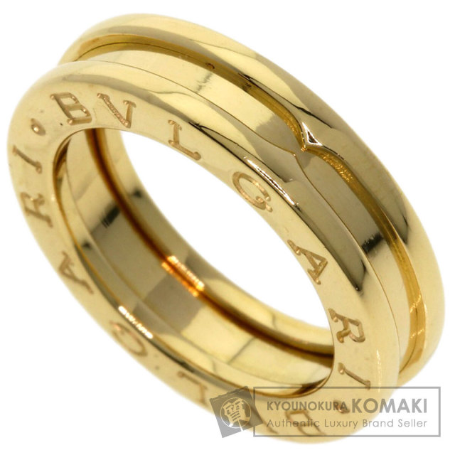 お歳暮ならオンライン BVLGARI リング #46 1バンド ビーゼロワン B-zero1 ブルガリ アクセサリー