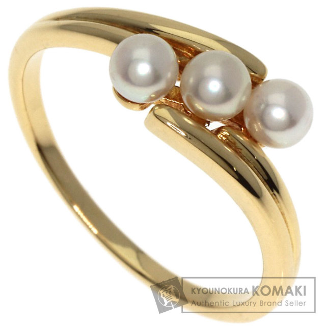 20/ ミキモト Mコレクション K18 真珠 パール約12.1㎜ リング 指輪 MIKIMOTO (新品仕上げ済) 希少 ミキモト ゴールデン パール