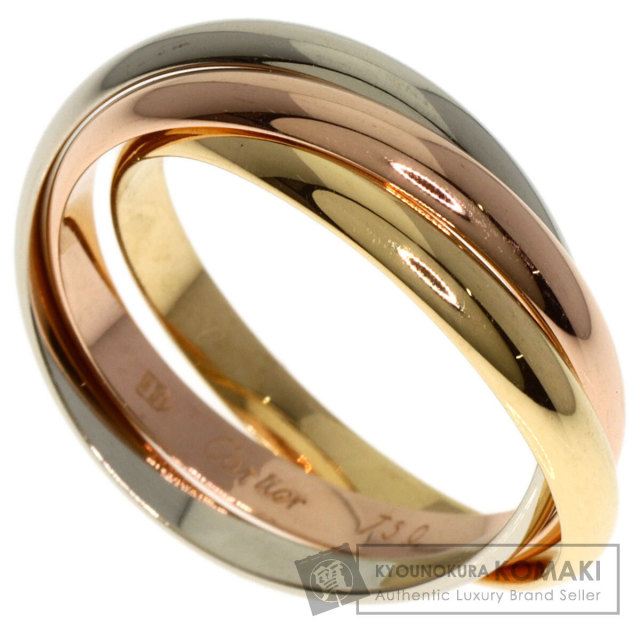 土日限定価格❗️カルティエ　トリニティリング SM 53 カルティエ トリニティ リング SM #53