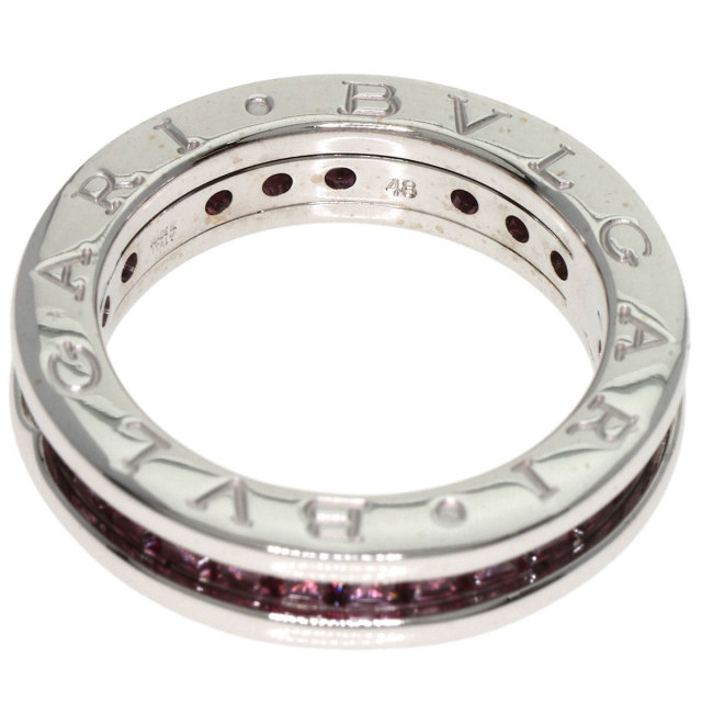 ブルガリBVLGARI B-zero1 WG ビーゼロワン ワンバンドリング 楽天市場】ブルガリ 指輪 K18WG B.zero1 ビーゼロワンリング 5