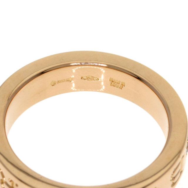 BVLGARI ブルガリ ダブルロゴ 1P ダイヤモンド リング・指輪 K18