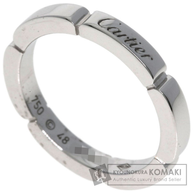カルティエ パンテール　ホワイトゴールド 余りコマ K18 カルティエパンテール ドゥ ネックレス レディース K18ホワイト