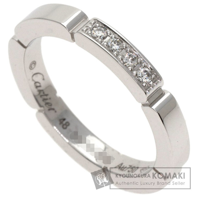 【正規品証明書付き】Cartier マイヨンパンテールWGリング46号カルティエ CARTIER マイヨンパンテール リング ホワイトゴールド N4007852 - YouTube
