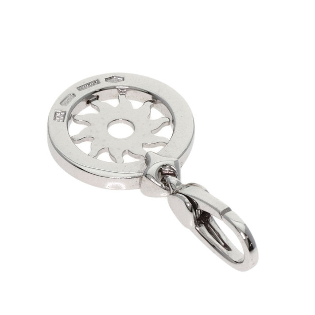 BVLGARI ブルガリ トンド サン ペンダントトップ K18ホワイト