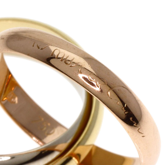 CARTIER カルティエ トリニティ #55 リング・指輪 K18イエロー