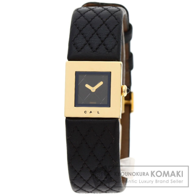 CHANEL ゴールド アナログ時計 CHANEL シャネル H0003 プルミエール 金無垢 腕時計 K18イエロー