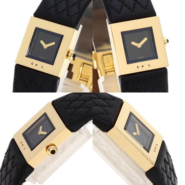 CHANEL シャネル H0111 マトラッセ 腕時計 K18イエローゴールド