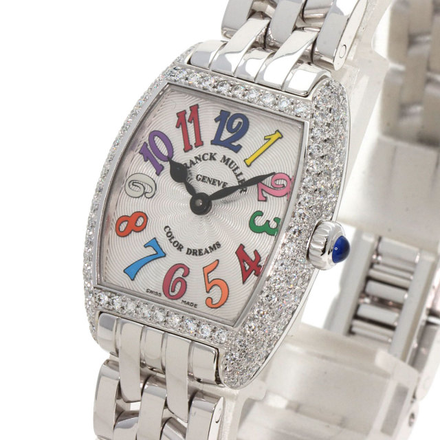 FRANCK MULLER フランクミュラー 2252QZ COL DRM D トノウカーベックス  カラードリーム 腕時計 SS SS レディース [中古] FRANCK MULLER フランクミュラー 2252QZ COL DRM D トノウカーベックス
