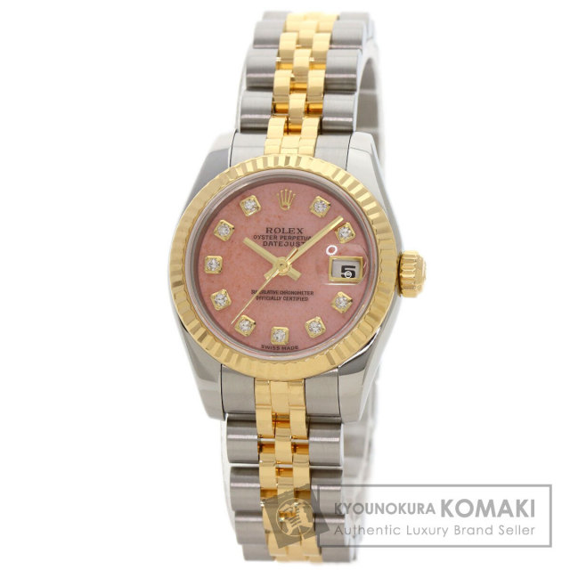 ロレックス 腕時計 デイトジャスト 10P ダイヤモンド