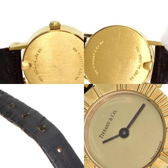 TIFFANY&Co. ティファニー D286.753 アトラス 腕時計 K18イエロー