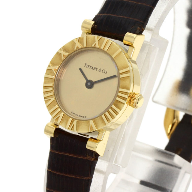 TIFFANY&Co. ティファニー D286.753 アトラス 腕時計 K18イエロー