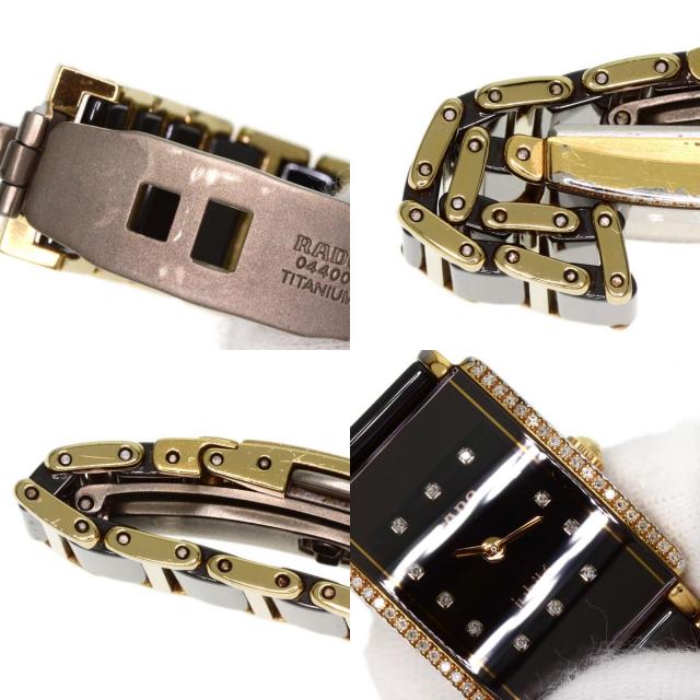 ラドー RADO ダイヤスター 153.0383.3 レディース 時計 動作品 ラドー ダイヤスター クォーツ レディース 腕時計 セラミック×GP
