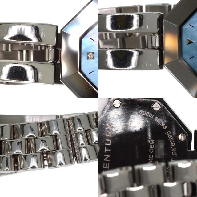 CENTURY センチュリー タイムジェム 1P ダイヤモンド 腕時計