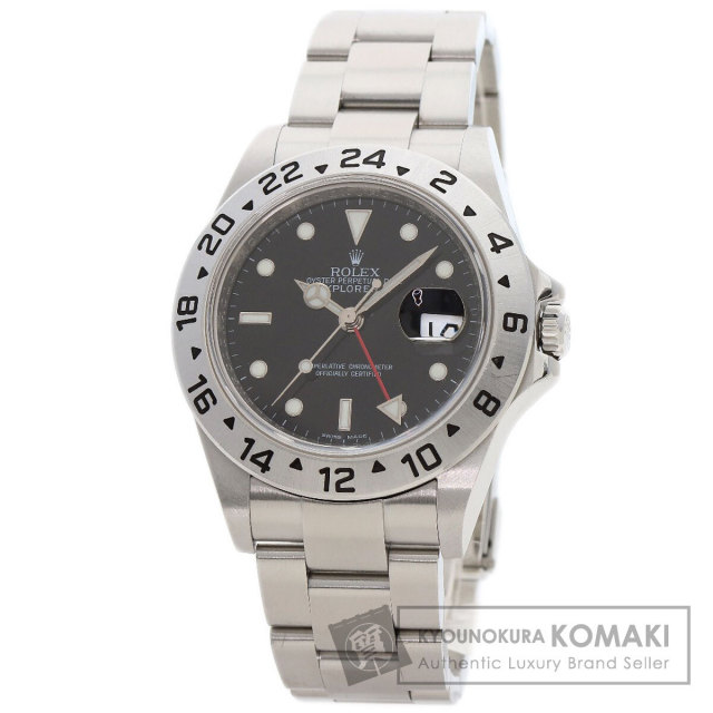 ROLEX ロレックス 16570T エクスプローラー2 ルーレット 腕時計