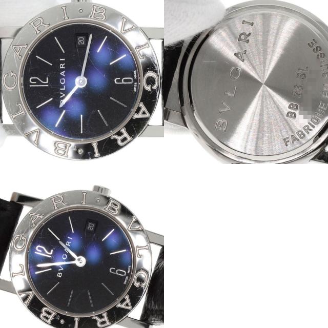 BVLGARI BB26 ネイビー 時計 BVLGARI ブルガリ BB26SL ブルガリブルガリ 腕時計 ステンレス