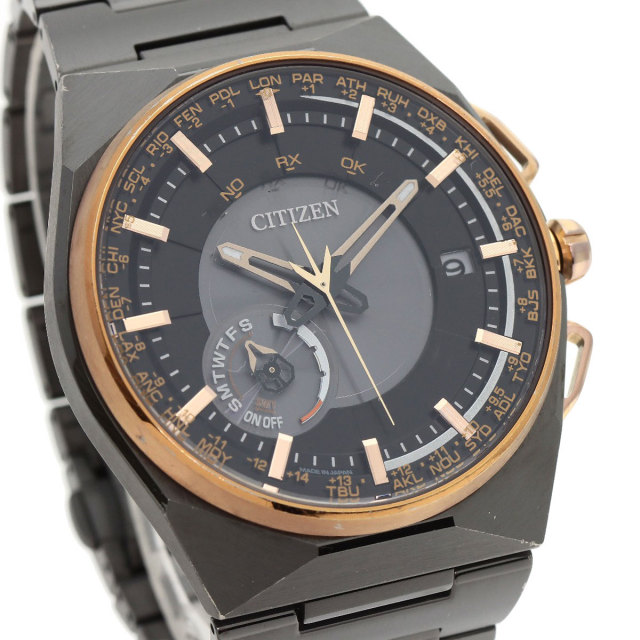 CITIZEN シチズン F100-T021425 CC2004-59E エコドライブ サテライト