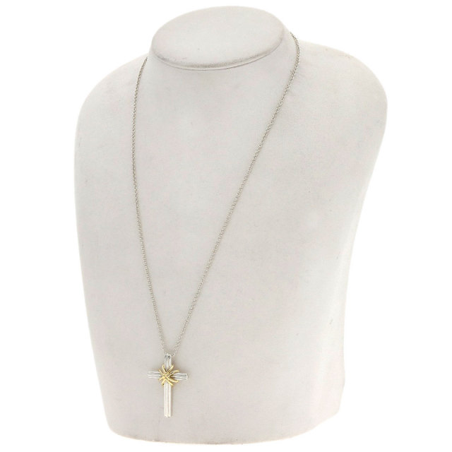 TIFFANY&Co. ティファニー シグネチャークロス ネックレス シルバー