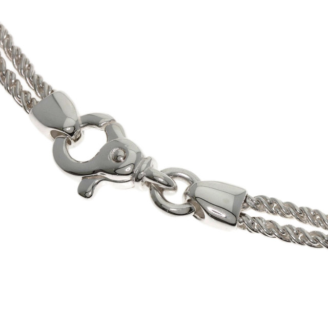TIFFANY&Co. ティファニー ダブルスター ロープ ネックレス シルバー