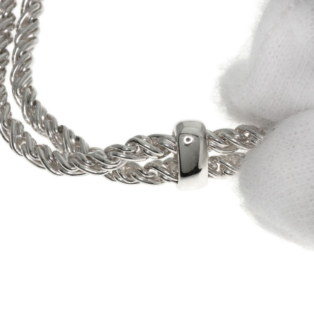 TIFFANY&Co. ティファニー ダブルスター ロープ ネックレス シルバー