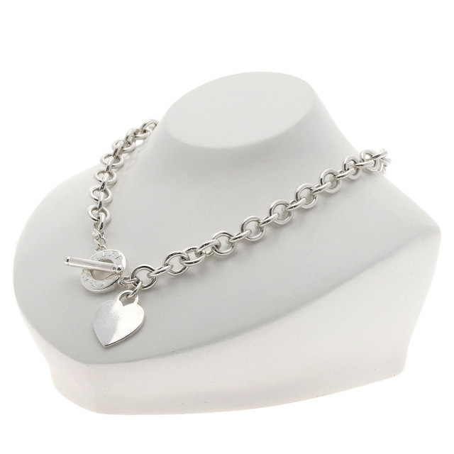 TIFFANY&Co. ティファニー ハートタグ ネックレス シルバー