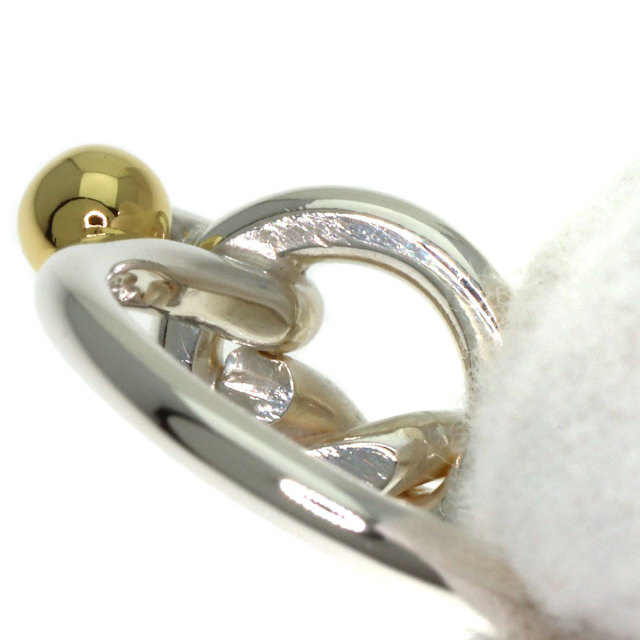 TIFFANY&Co. ティファニー ラブノット リング・指輪 シルバー/K18YG