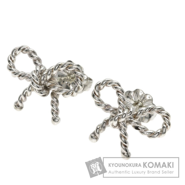 TIFFANY & CO. ティファニー リボン シルバー ピアス TIFFANY&Co. ティファニー ピアス TIFFANY＆Co. リボン 並行輸入