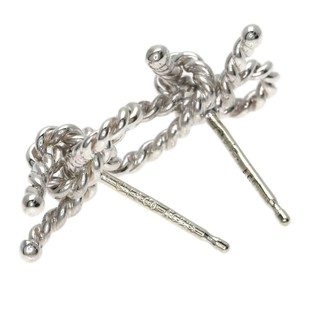 TIFFANY&Co. ティファニー ツイスト リボン ピアス シルバー