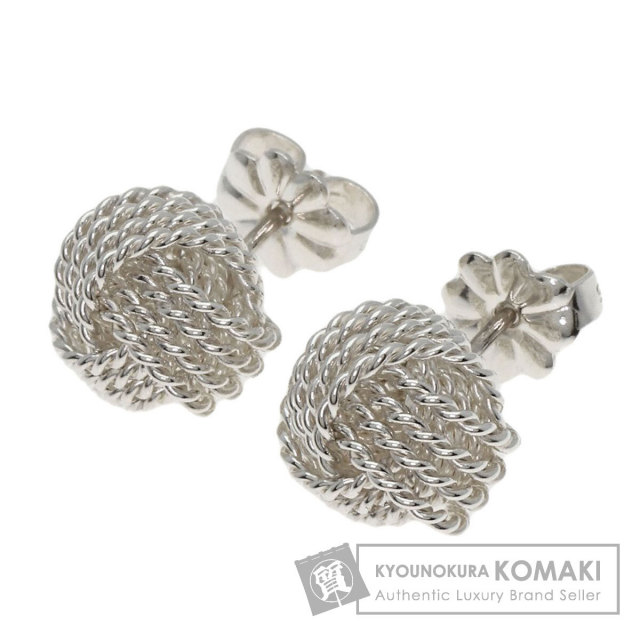 TIFFANY&Co. ティファニー サマセット メッシュ ボール ピアス