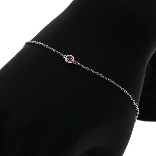 ティファニー　ブレスレット　バイザヤード　ピンクサファイア TIFFANY&Co. ティファニー バイザヤード ピンクサファイア