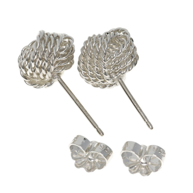 ティファニー サマセット メッシュ ボール ピアス シルバー PE4fe TIFFANY&Co. ティファニー サマセットメッシュ ボール ピアス