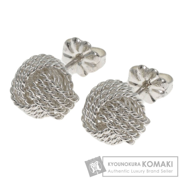 TIFFANY&Co. ティファニー サマセットメッシュ ボール ピアス