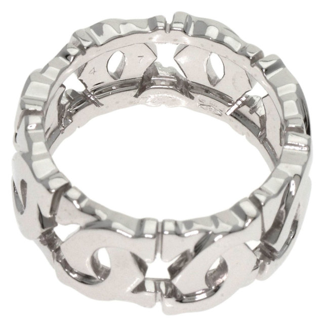 CARTIER カルティエ アントルラセ #47 リング・指輪 K18ホワイト