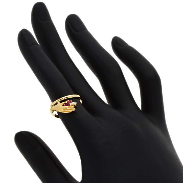 カレライカレラ リング・指輪 ルビー ダイヤモンド