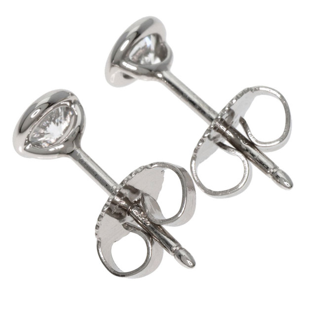 TIFFANY&Co. ティファニー バイザヤード ダイヤモンド ピアス プラチナ  