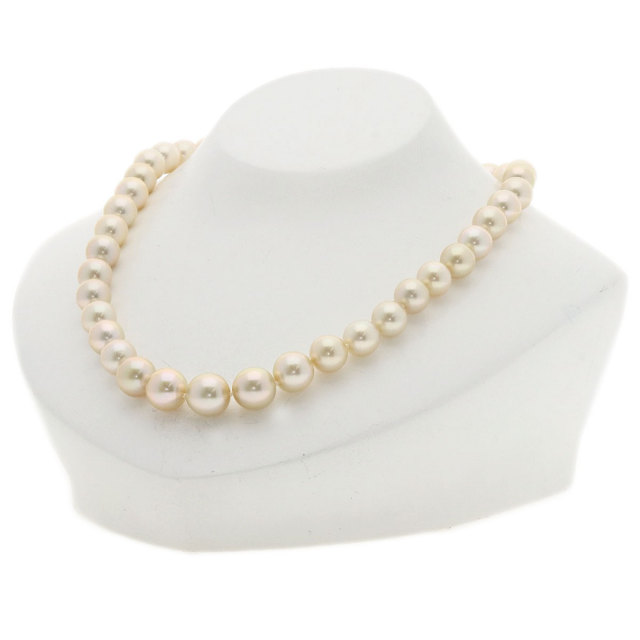 TASAKI タサキ 南洋 ゴールデンパール 真珠 ダイヤモンド ネックレス