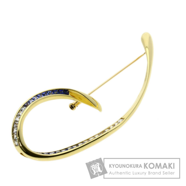 ジュネ ブローチ サファイア