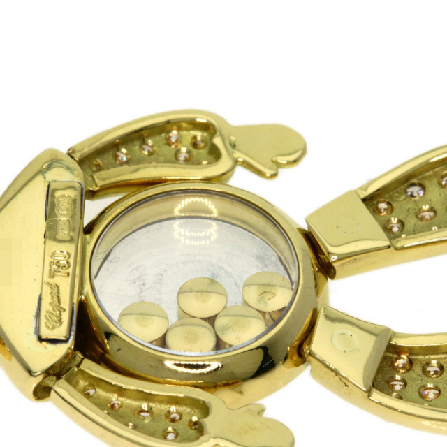新品未使用☆Chopardショパール　ハッピーダイヤモンド　エメラルド ショパール(CHOPARD) ハッピーダイヤモンド グリーン 209415-5002