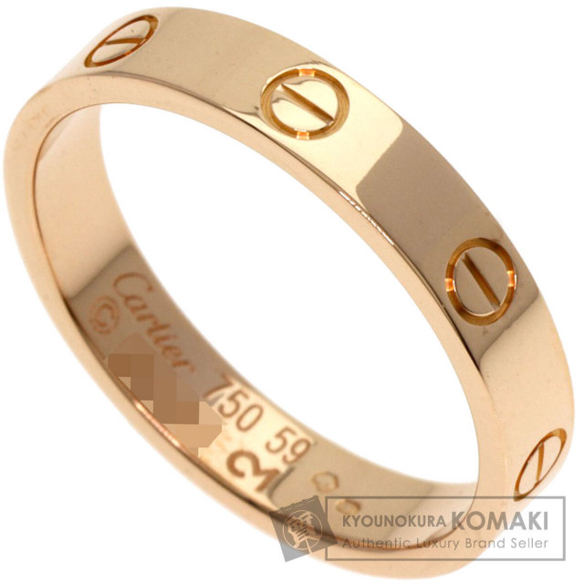 大学生 割引 CARTIER #50 ダイヤモンド フル ミニラブリング カルティエ アクセサリー