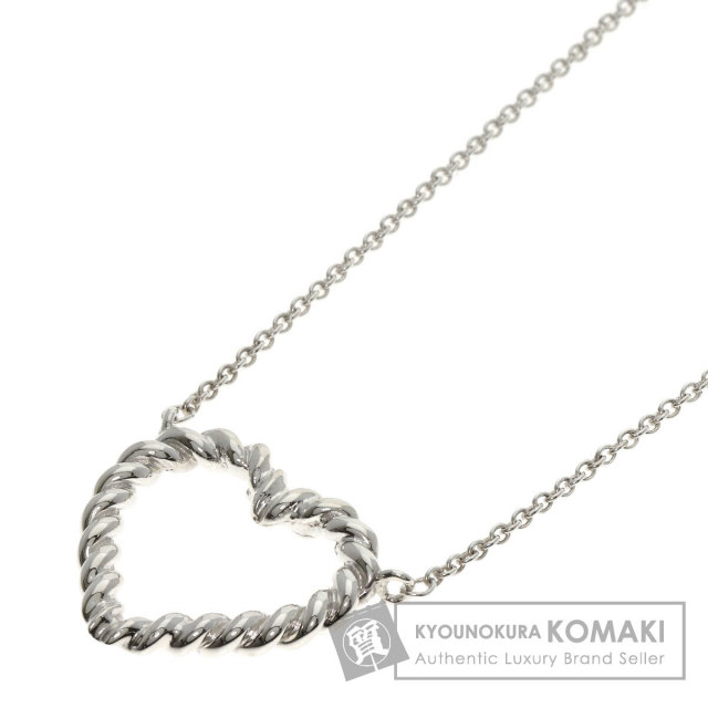 TIFFANY&Co. ティファニー ツイスト ハート ネックレス シルバー