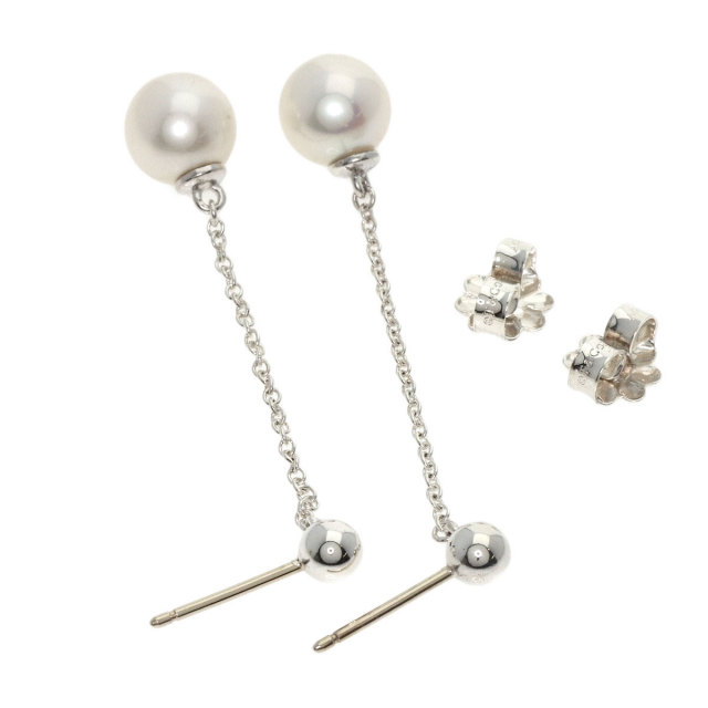 ティファニー ピアス ジーグフェルド ドロップ フレッシュウォーターパール 真珠