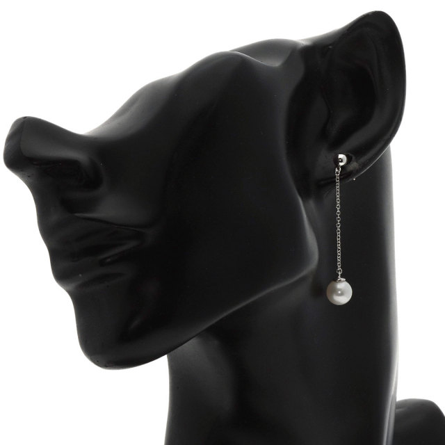 ティファニー ピアス ジーグフェルド ドロップ フレッシュウォーターパール 真珠