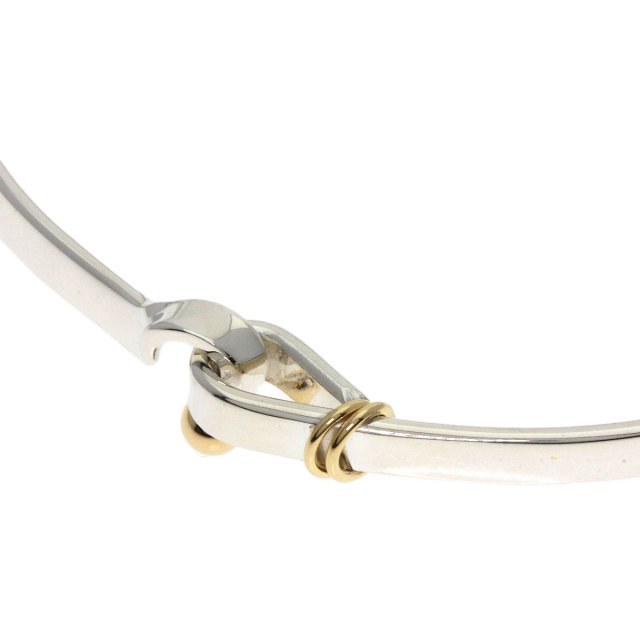 TIFFANY&Co. ティファニー フック＆アイ ブレスレット シルバー/K18YG  