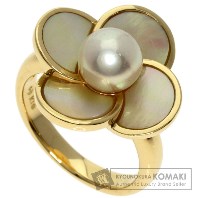 MIKIMOTO ミキモト パール 真珠 リボンモチーフ バングル