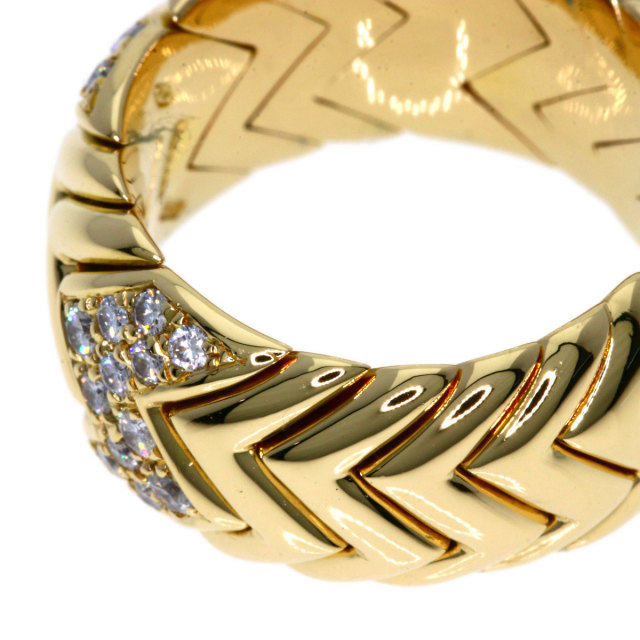 BVLGARI ブルガリ スピガ ダイヤモンド リング・指輪 K18イエロー