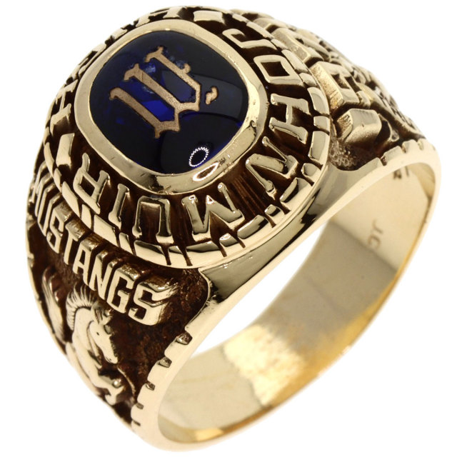 カレッジ リング リング・指輪 10K 15.2g メンズ ブランド京の蔵小牧