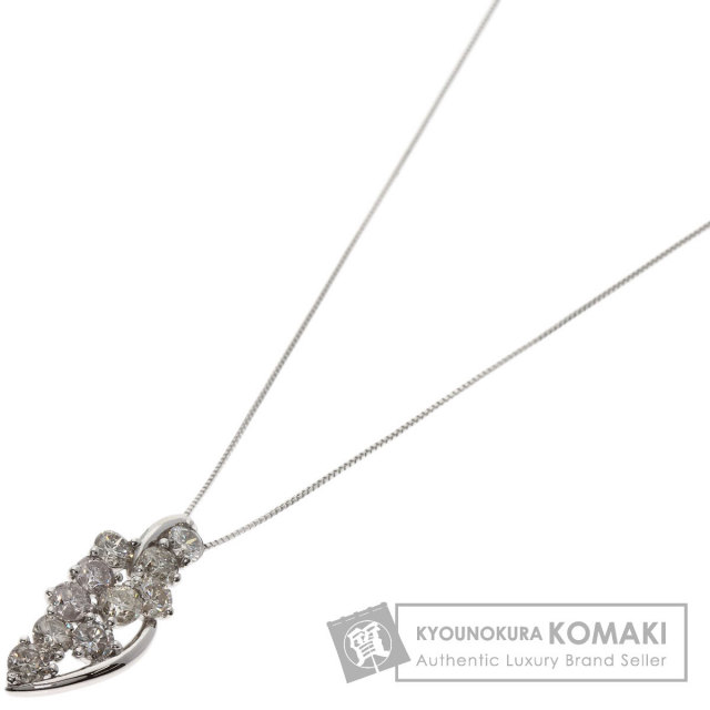 プラチナpt850 ダイヤモンドネックレス 1ct ダイヤモンド ネックレス プラチナPT850/PT900 3.4g