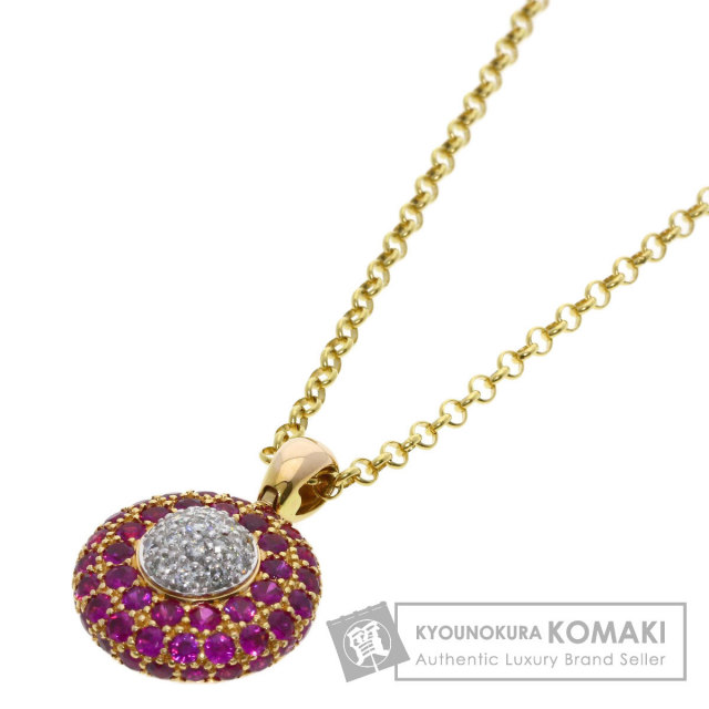 セレクトジュエリー ネックレス ルビー ダイヤモンド