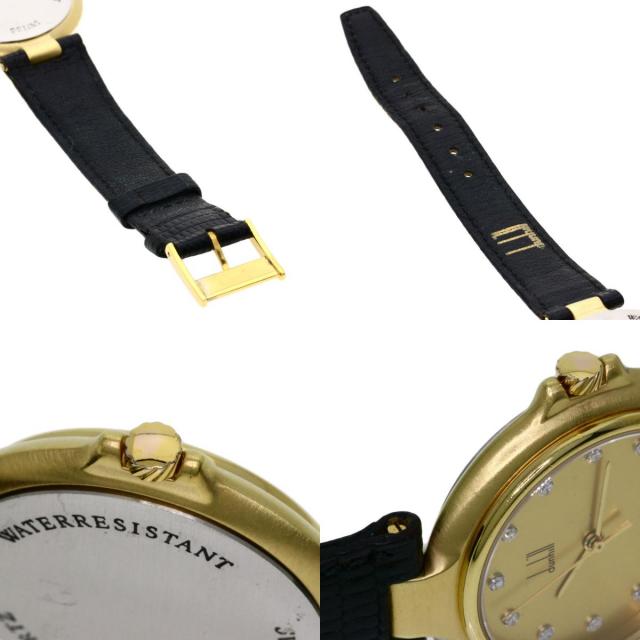 dunhill ダンヒル ミレニアム 12Pダイヤ シルバー×ゴールド